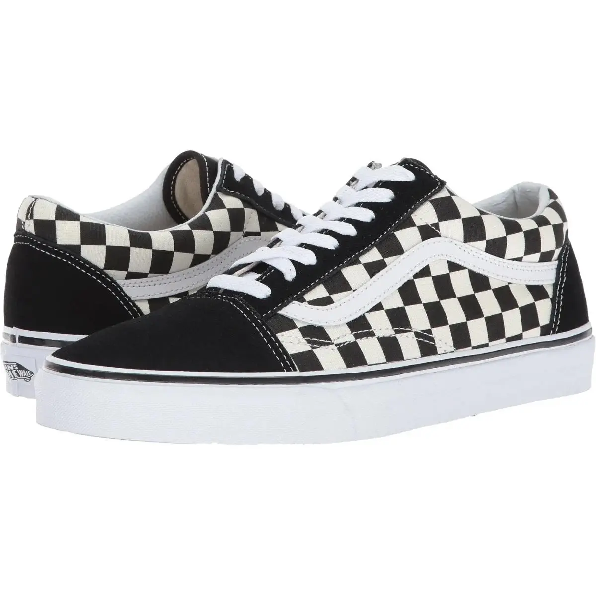 Vans Mans Old Skool Black Checkerboard Black/white