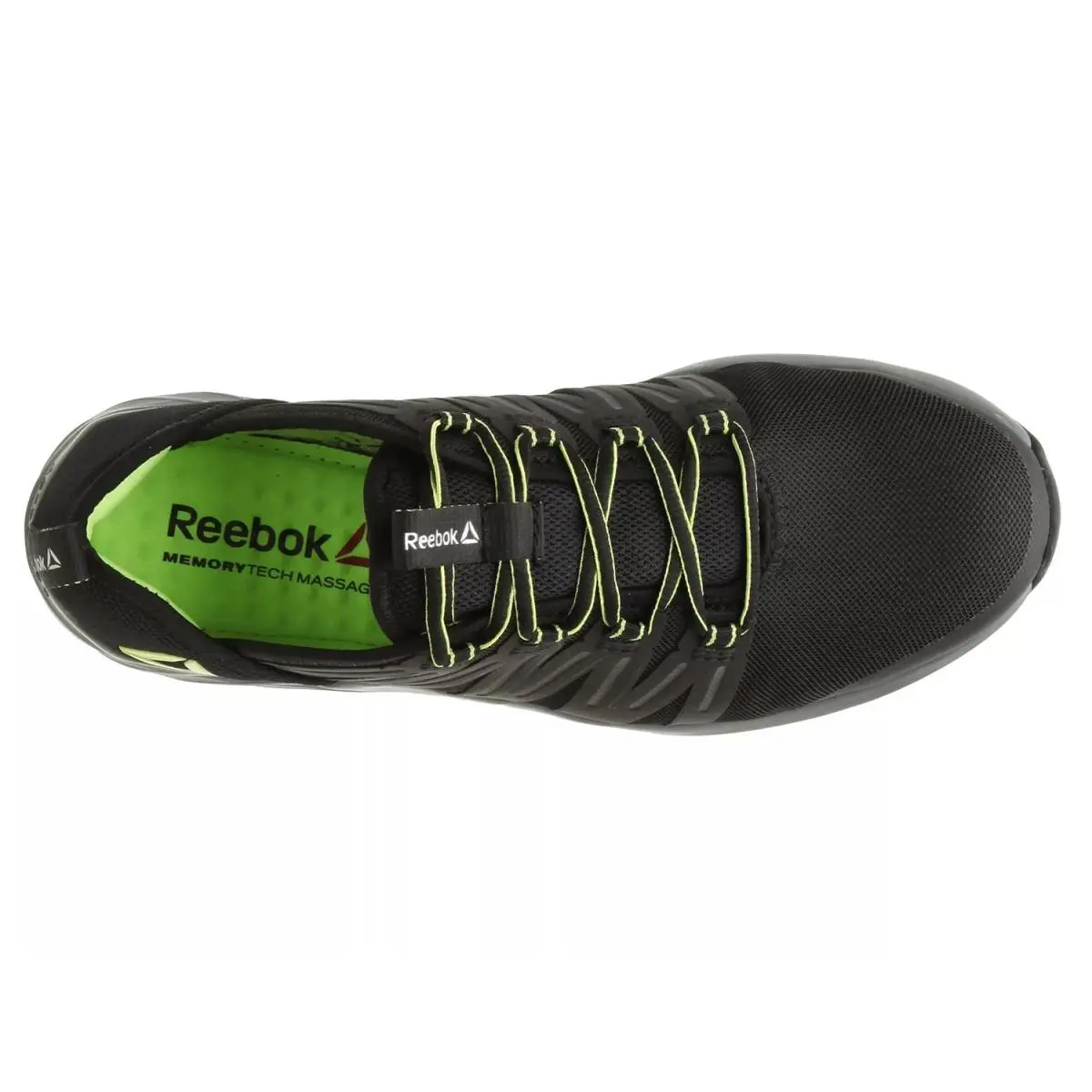 Reebok shoes - Black/ Lime Green 12