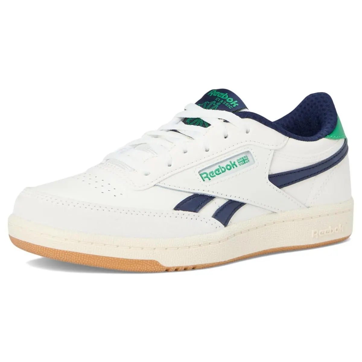 Reebok shoes - Chalk/Classic Green/Vector Navy 5