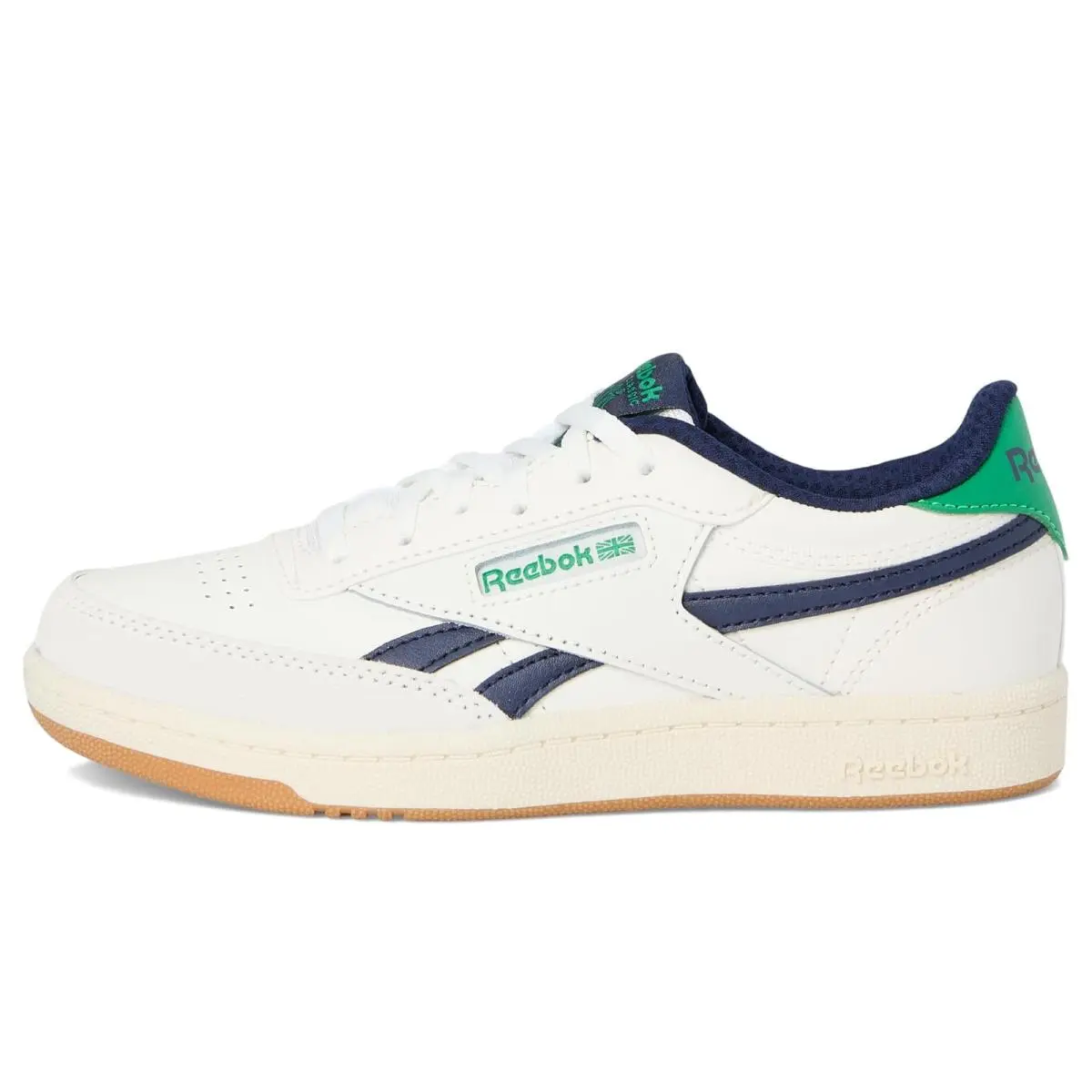 Reebok shoes - Chalk/Classic Green/Vector Navy 9
