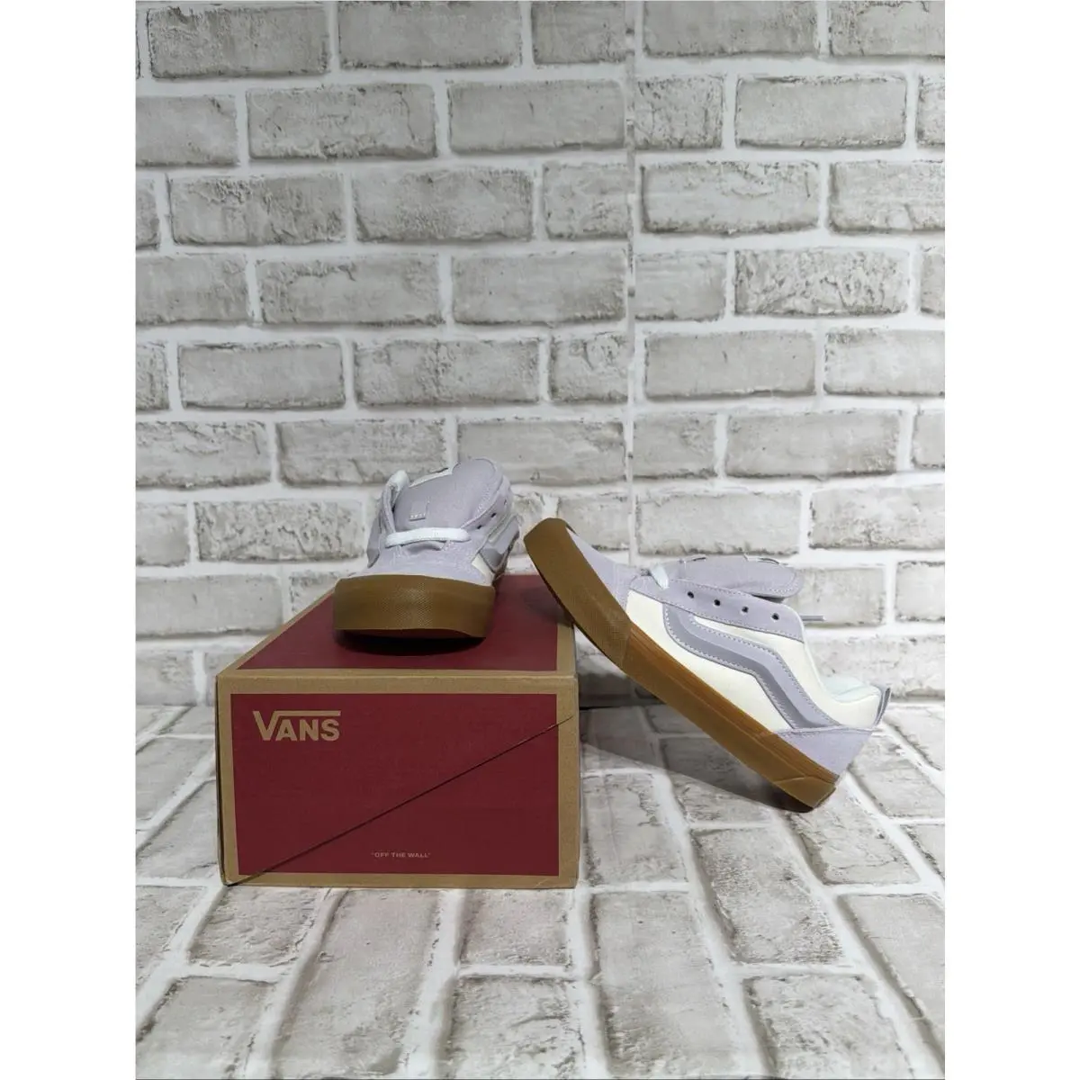 Vans Knu Skool Women’s Lavender Skate Sneakers VN000D2TCPT Sz 5.5
