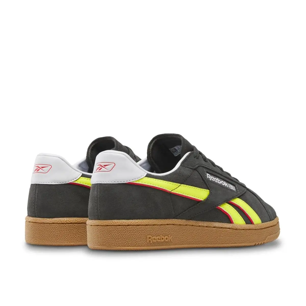 Reebok shoes - Charcoal/Yellow 1