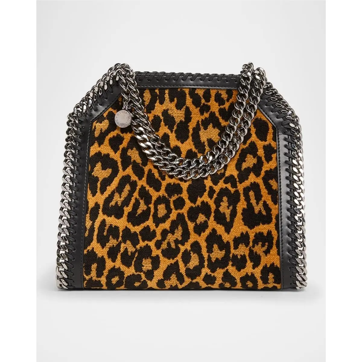 Stella Mccartney Falabella Mini Tote Leopard Print