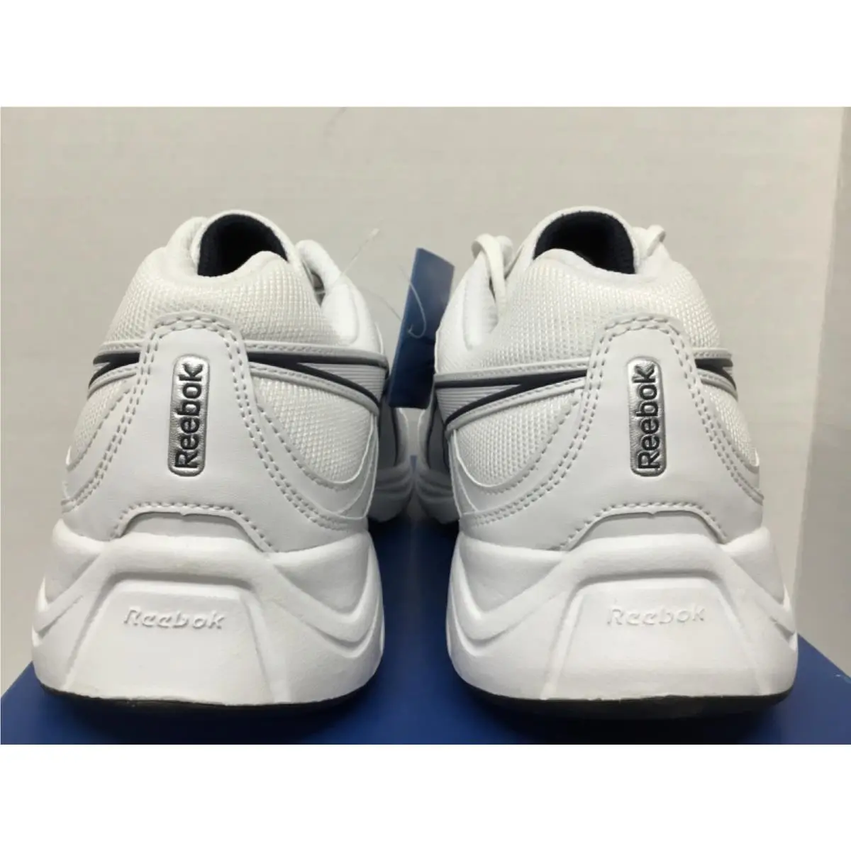 Reebok shoes - Reebok Ultimate Walk Wide 4E - 11-954342 - White/STL/Athletic Navy 4