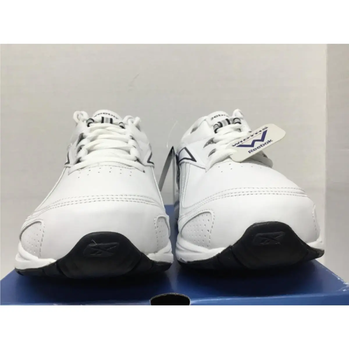 Reebok shoes - Reebok Ultimate Walk Wide 4E - 11-954342 - White/STL/Athletic Navy 5