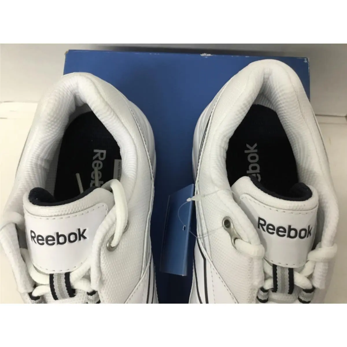 Reebok shoes - Reebok Ultimate Walk Wide 4E - 11-954342 - White/STL/Athletic Navy 17