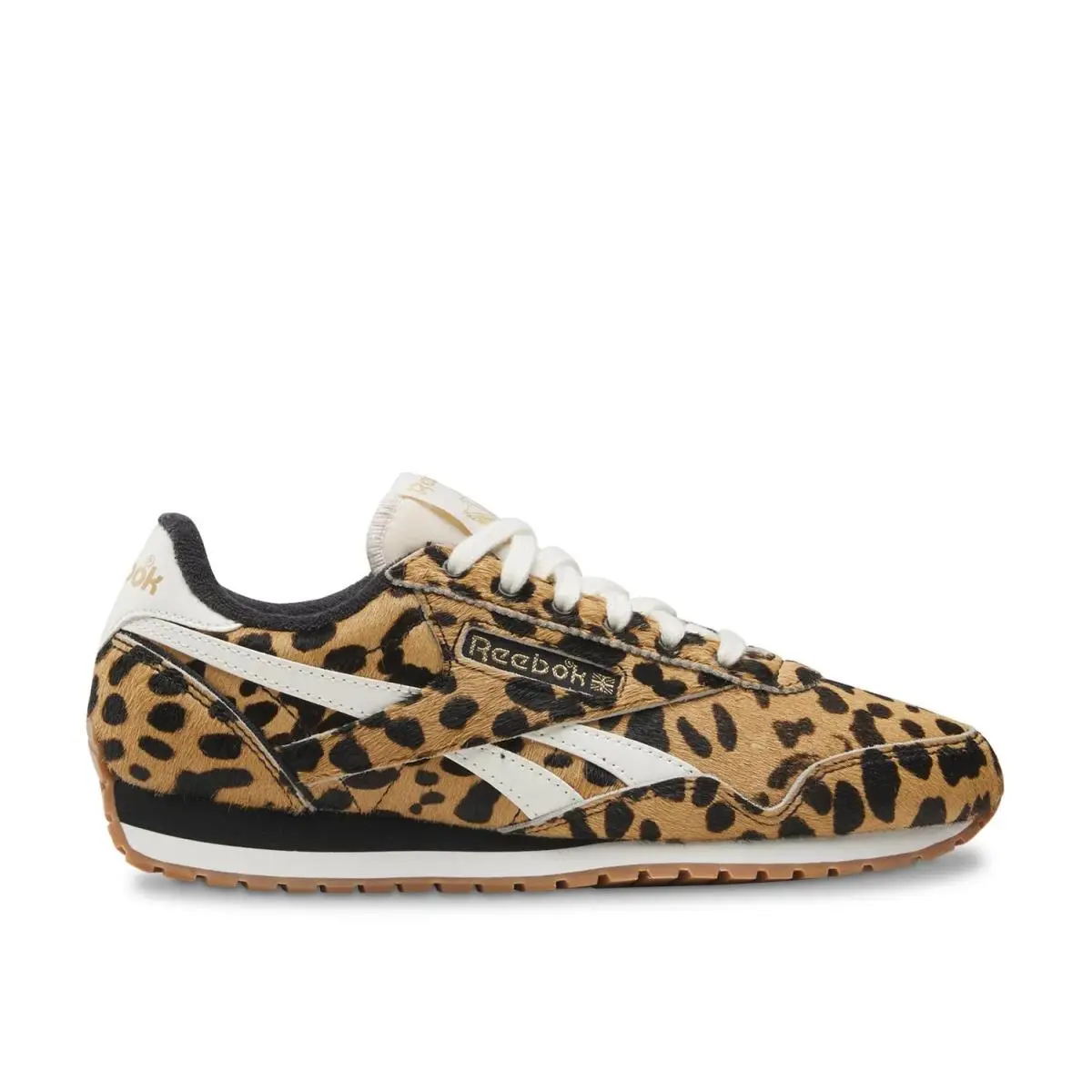 Reebok shoes - Black/White Cow Print Calf Hair Leather 13
