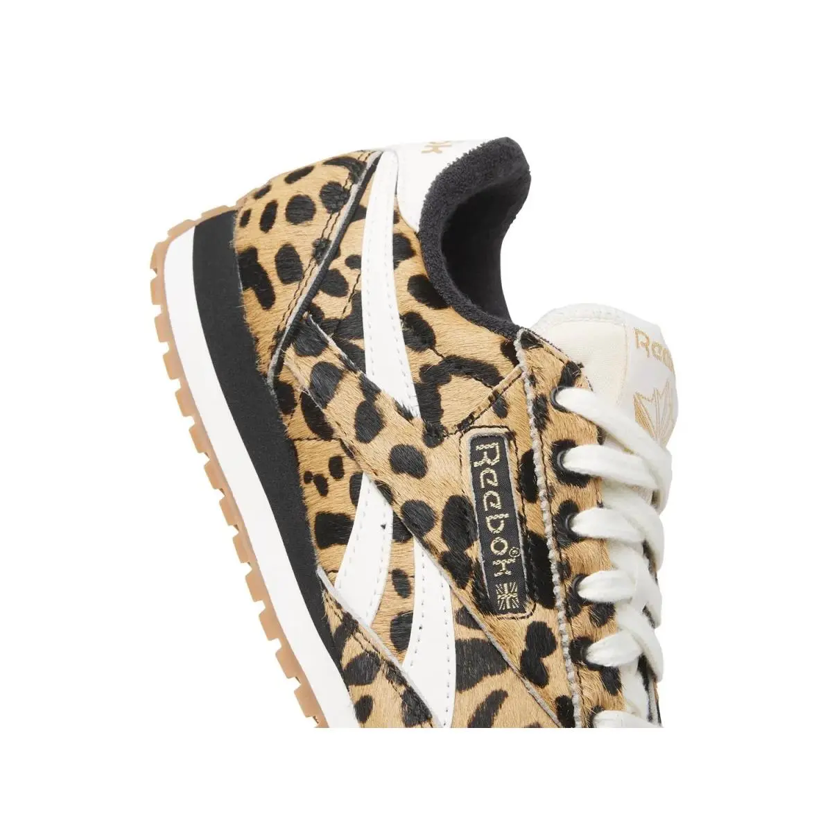 Reebok shoes - Black/White Cow Print Calf Hair Leather 16