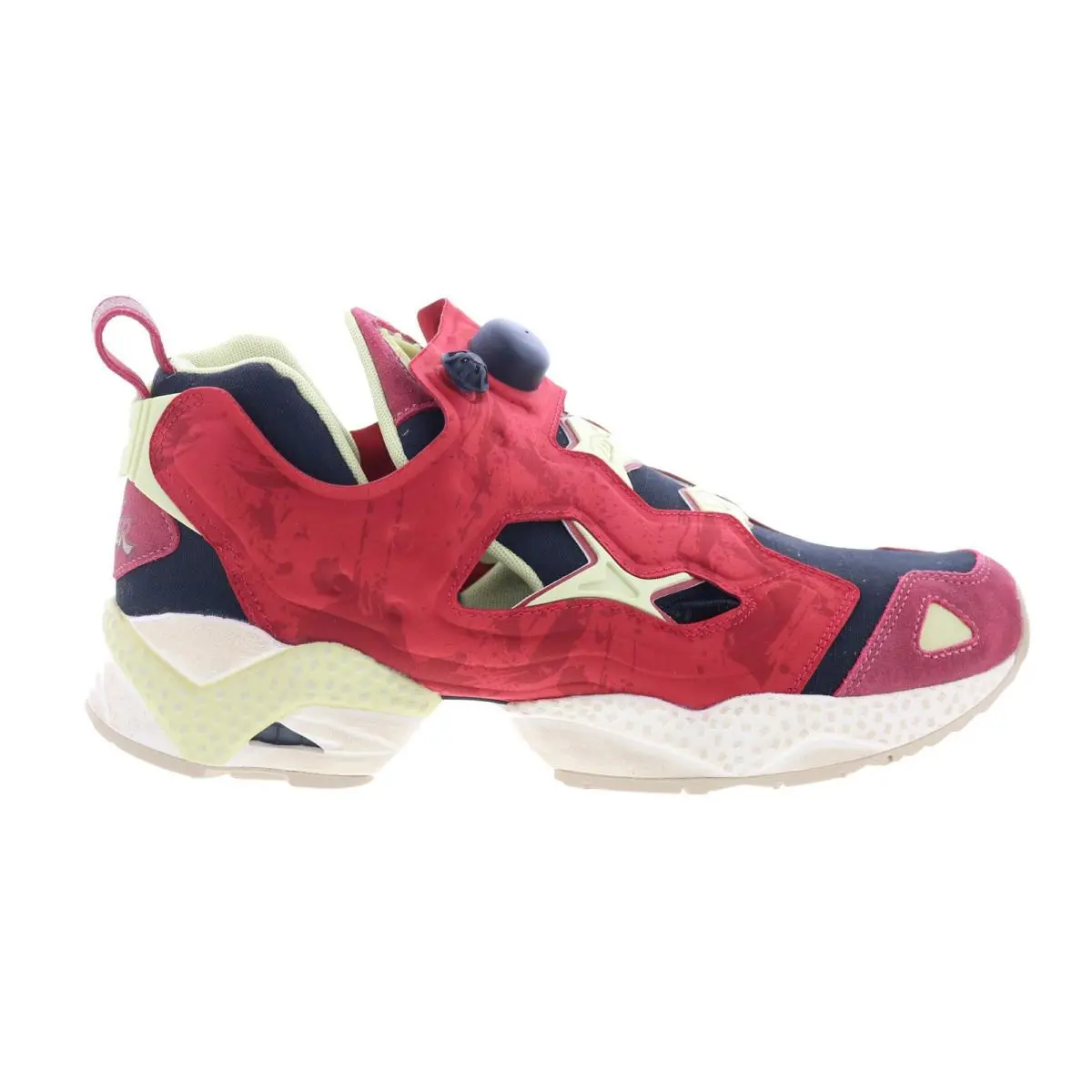 Reebok Instapump Fury 95 Street Fighter Mens Red Lifestyle Sneakers Shoes - Red