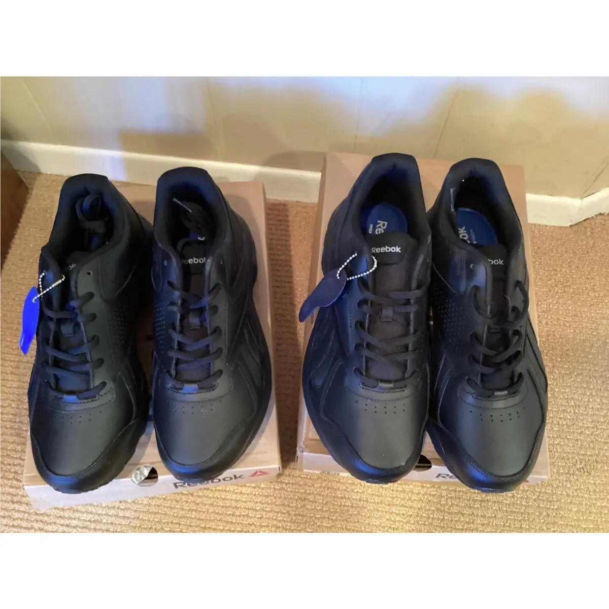 Reebok shoes - Reebok Walk Ultra V DMX Max 4E - AQ9220 - Black 12