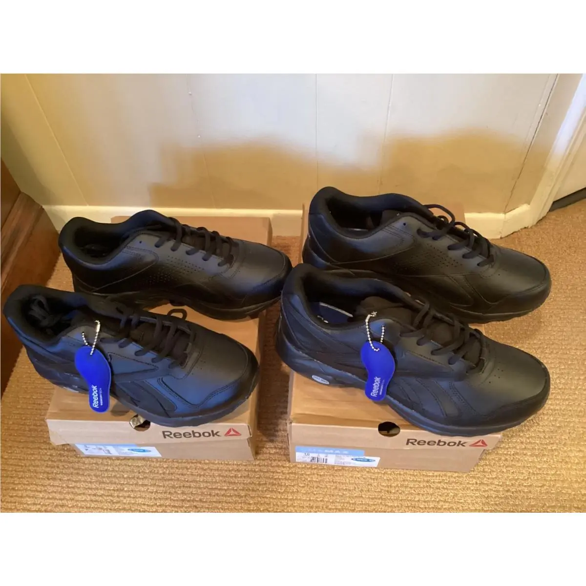 Reebok shoes - Reebok Walk Ultra V DMX Max 4E - AQ9220 - Black 0