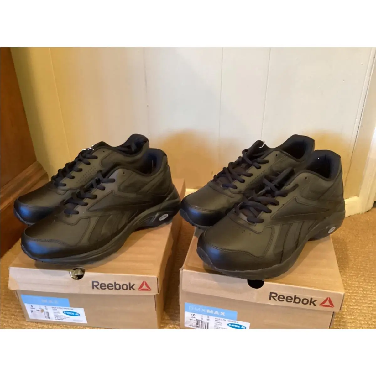 Reebok shoes - Reebok Walk Ultra V DMX Max 4E - AQ9220 - Black 8