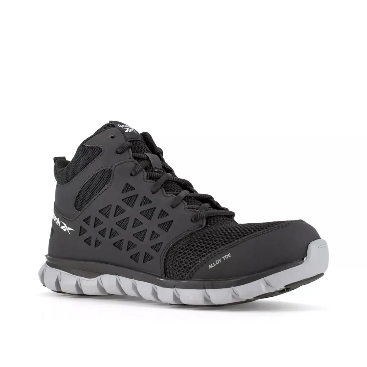 Man`s Athletic Sneakers Reebok Work Sublite Cushion Alloy Toe Work Sneaker