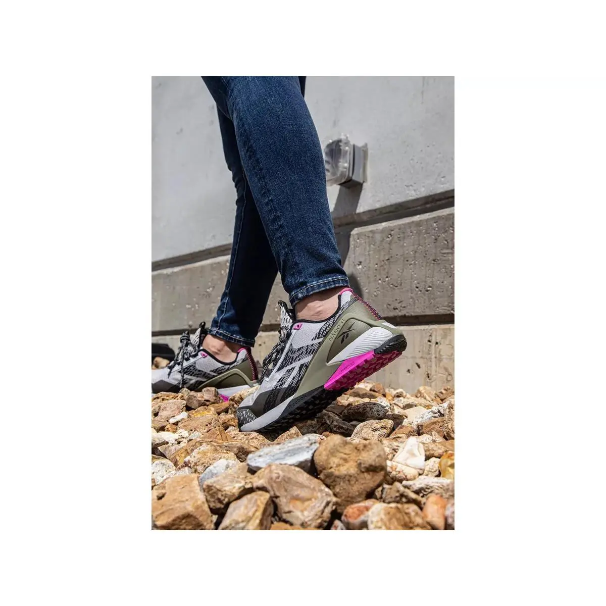 Reebok shoes - Light Blue/Multicolor 18