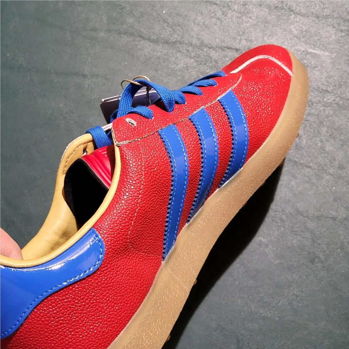 Adidas shoes - adidas Gazelle Golf Lux - Gazelle Golf Lux - JQ7720 - Red (UPC: 197621803032) 10