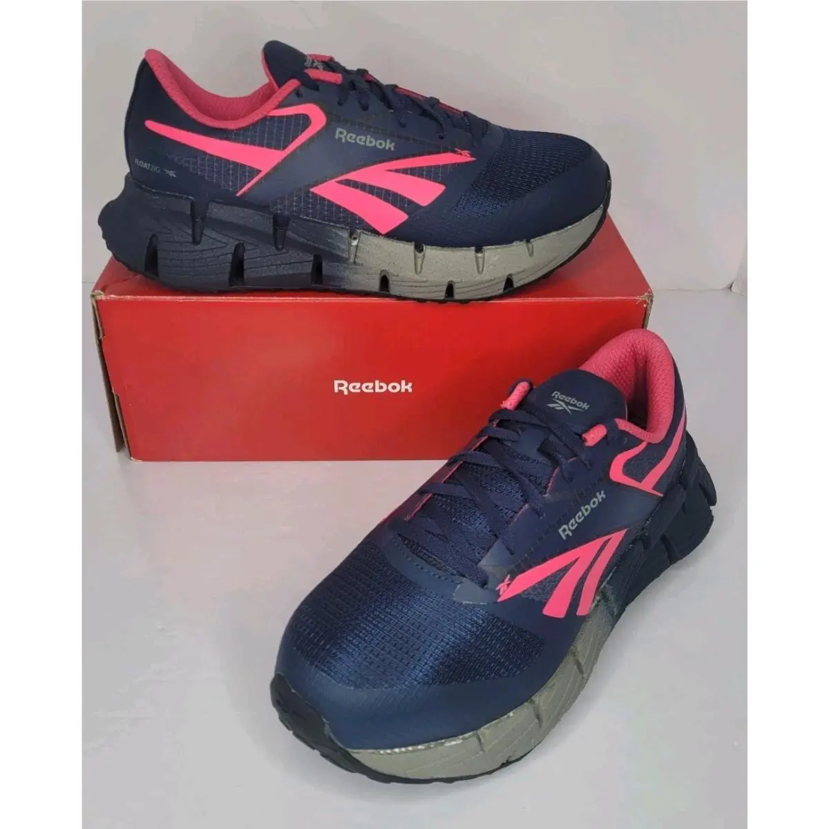 Reebok Floatzig Work Composite Toe Womens Size 9W Athletic Work Shoe RB309