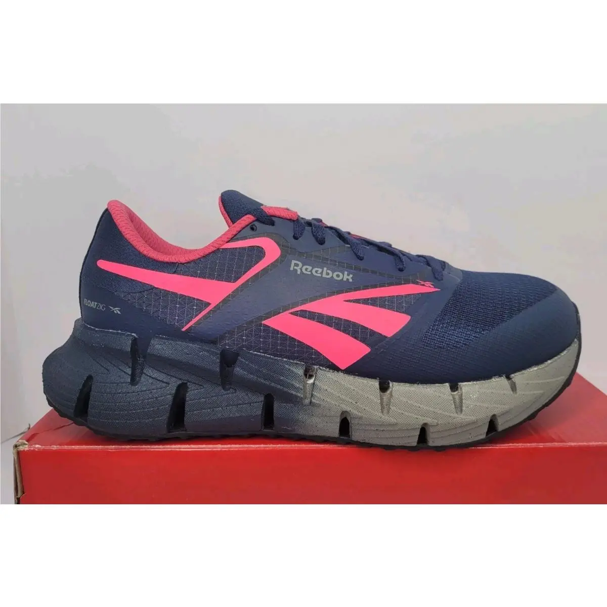 Reebok shoes - Floatzig Work Composite Toe - Floatzig Work Composite Toe - RB309 - Navy-pink (UPC: 690774725201) 0