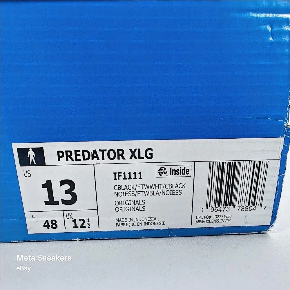 Adidas shoes - adidas Predator XLG - Predator XLG - IF1111 - Black 0