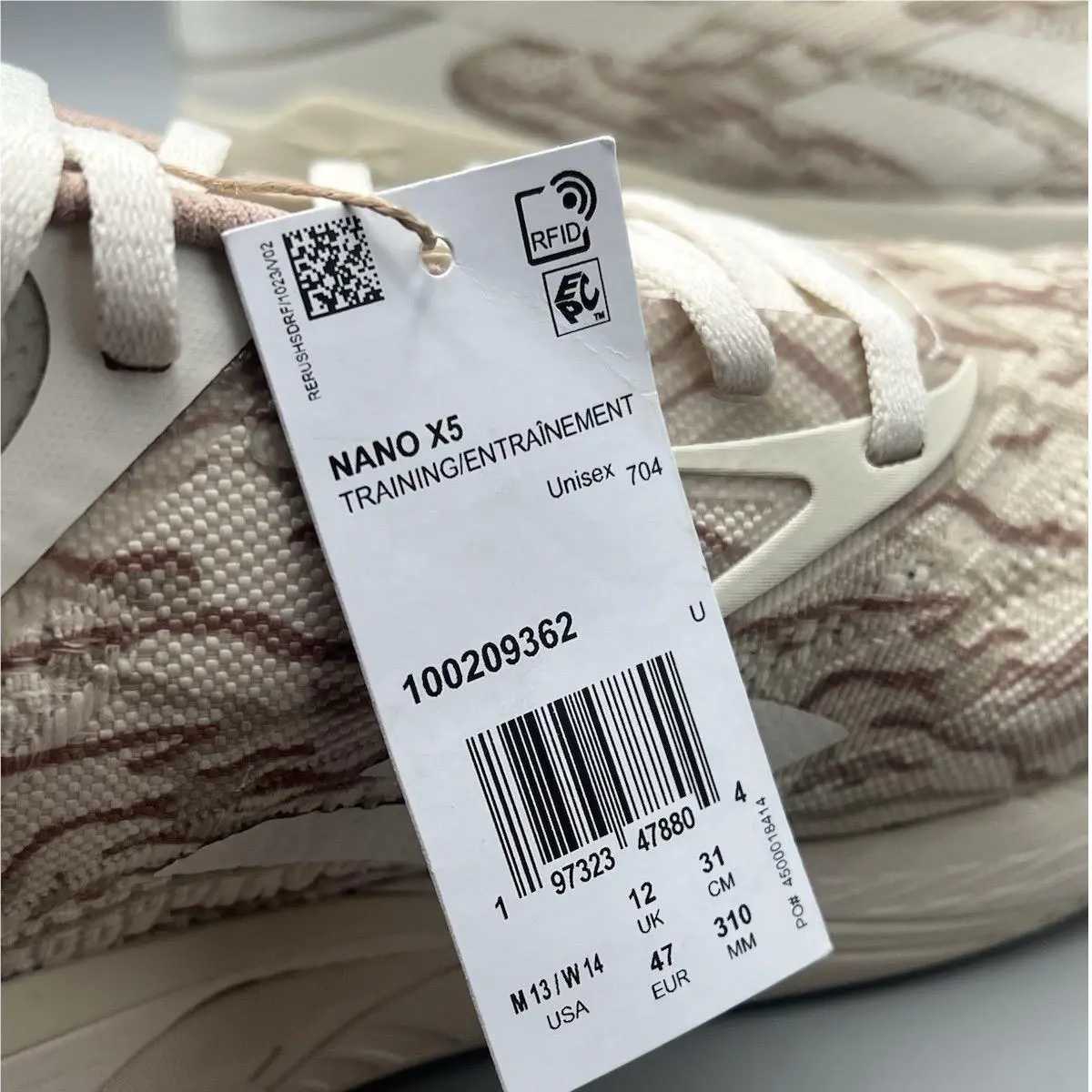 Reebok shoes - Nano X5 - Nano - 100209362 - Beige 6