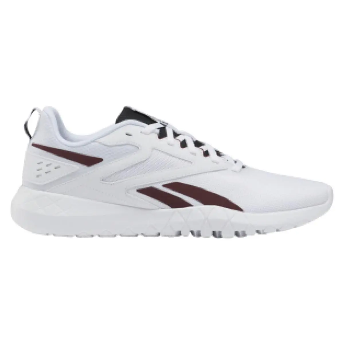 Reebok Men`s Flexagon 4 Energy Training Shoes White/black/maroon 11 5