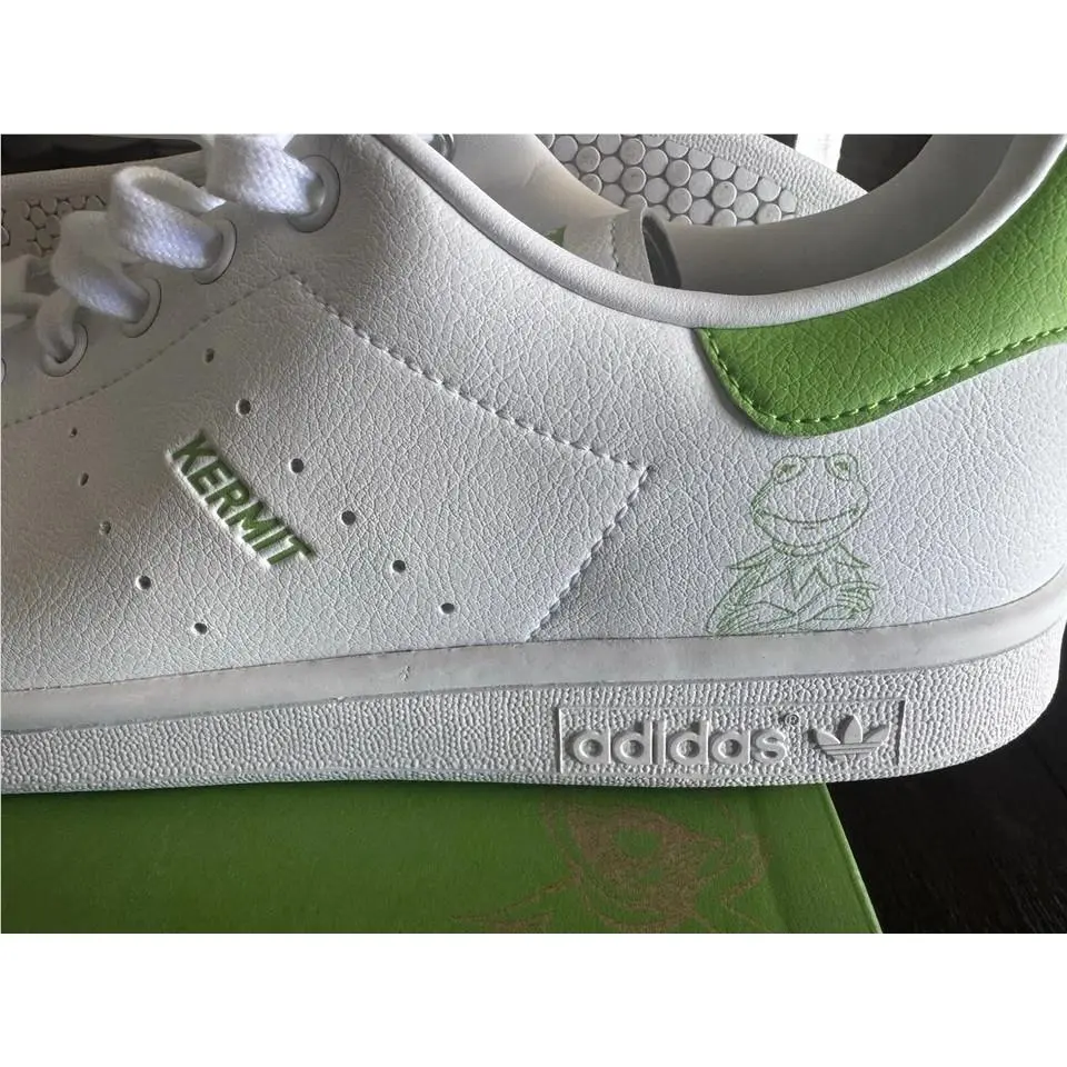Adidas shoes - Adidas Stan Smith x Kermit The Frog - FX5550 - White 2