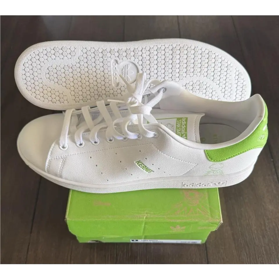 Adidas shoes - Adidas Stan Smith x Kermit The Frog - FX5550 - White 6