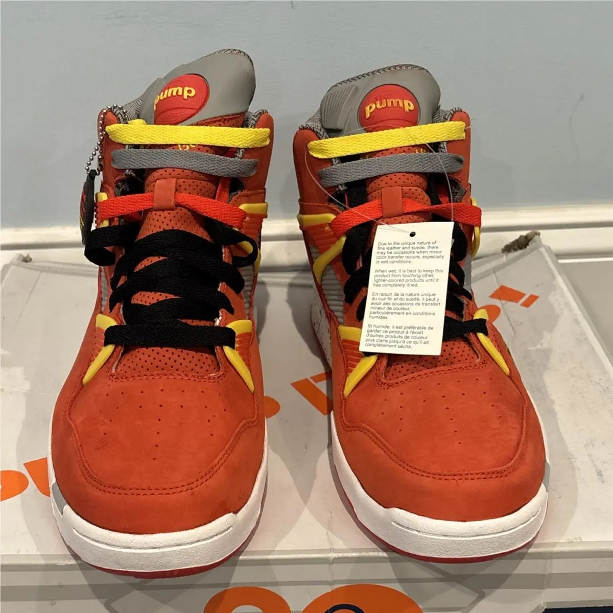 Reebok shoes - Reebok Pump Omni Zone - Pump Omni Zone - 4-J99942 - red/grey/comet (UPC: 0884562907492) 0