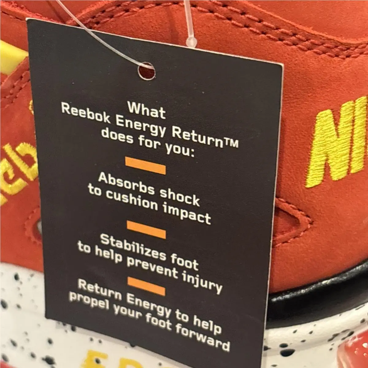 Reebok shoes - Reebok Pump Omni Zone - Pump Omni Zone - 4-J99942 - red/grey/comet (UPC: 0884562907492) 3