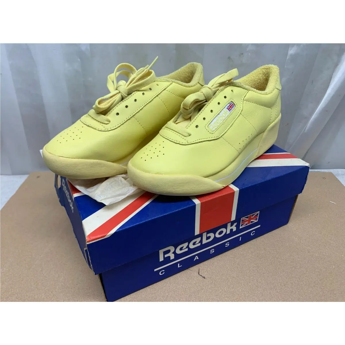 Reebok Classic Princess Double Butter/white Women`s Old Stock Vtg 1997