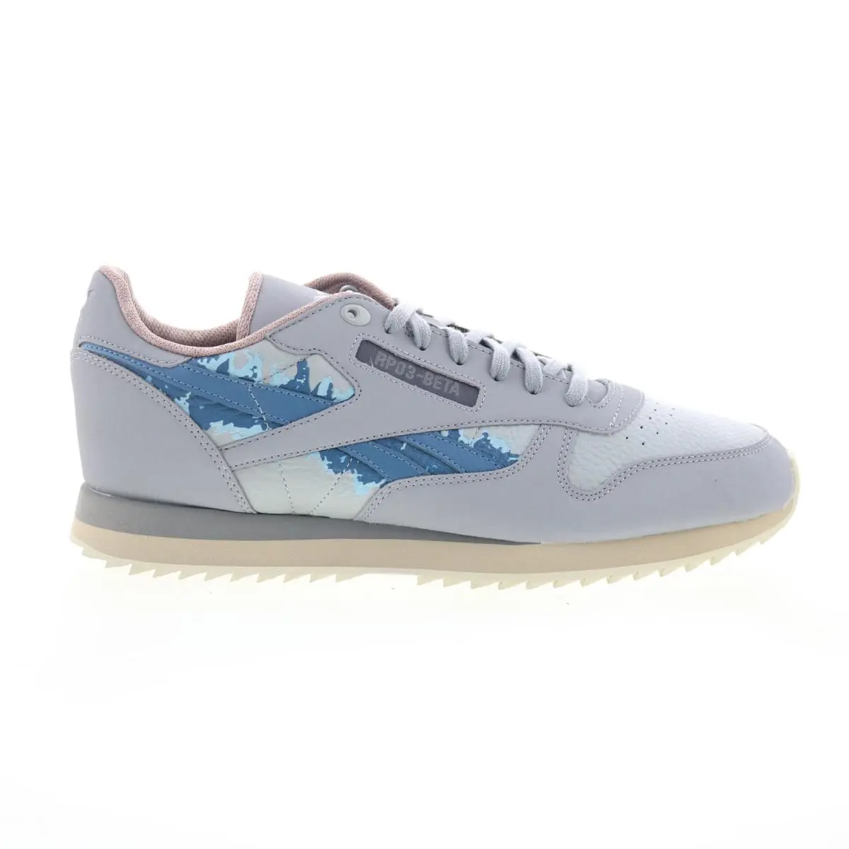 Reebok Classic Leather Jurassic World Mens Gray Lifestyle Sneakers Shoes