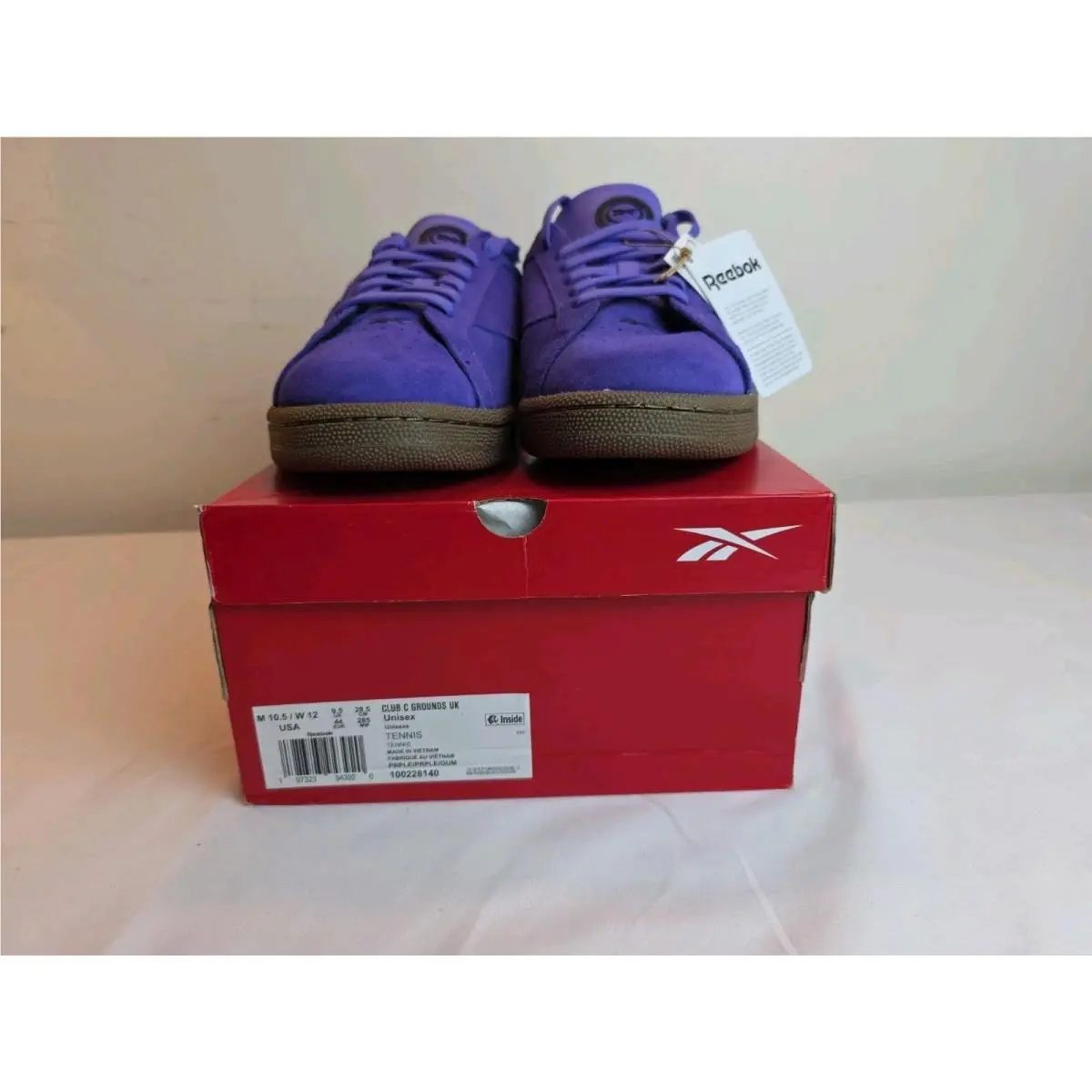 Reebok shoes - Reebok Club C Grounds UK - 100228140 - Purple 10