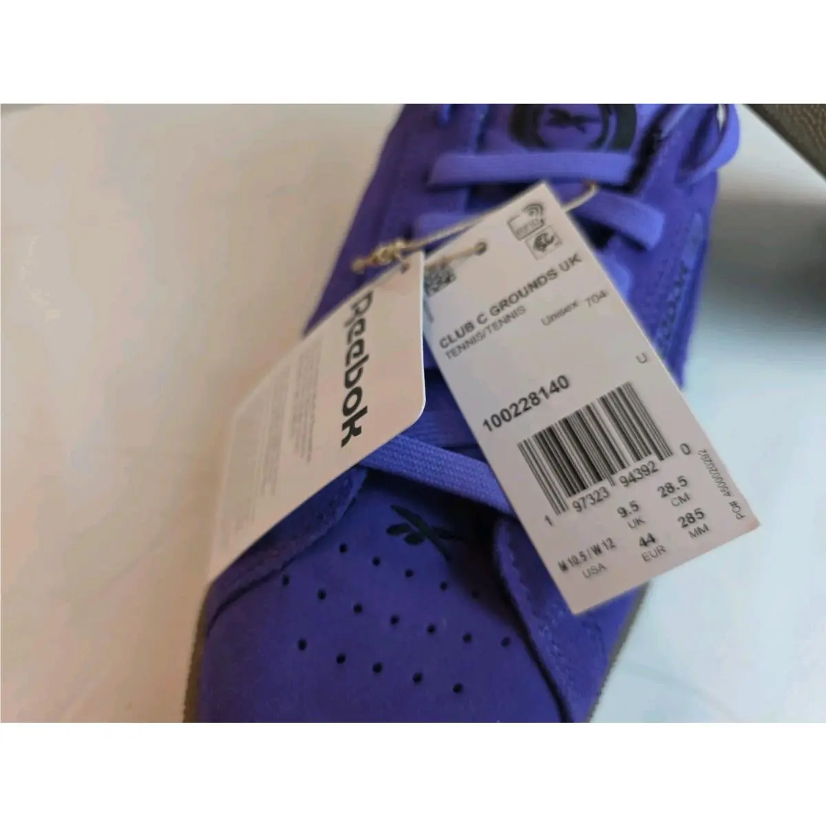 Reebok shoes - Reebok Club C Grounds UK - 100228140 - Purple 1