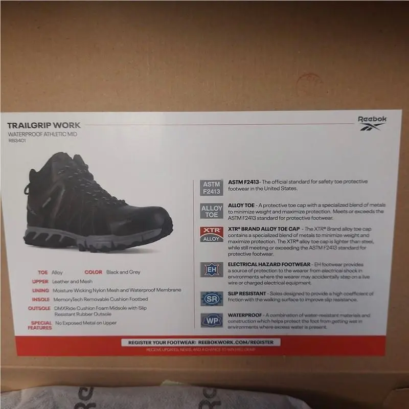 Reebok shoes - RB3401 - RB3401 - Black (UPC: 690774466876) 9