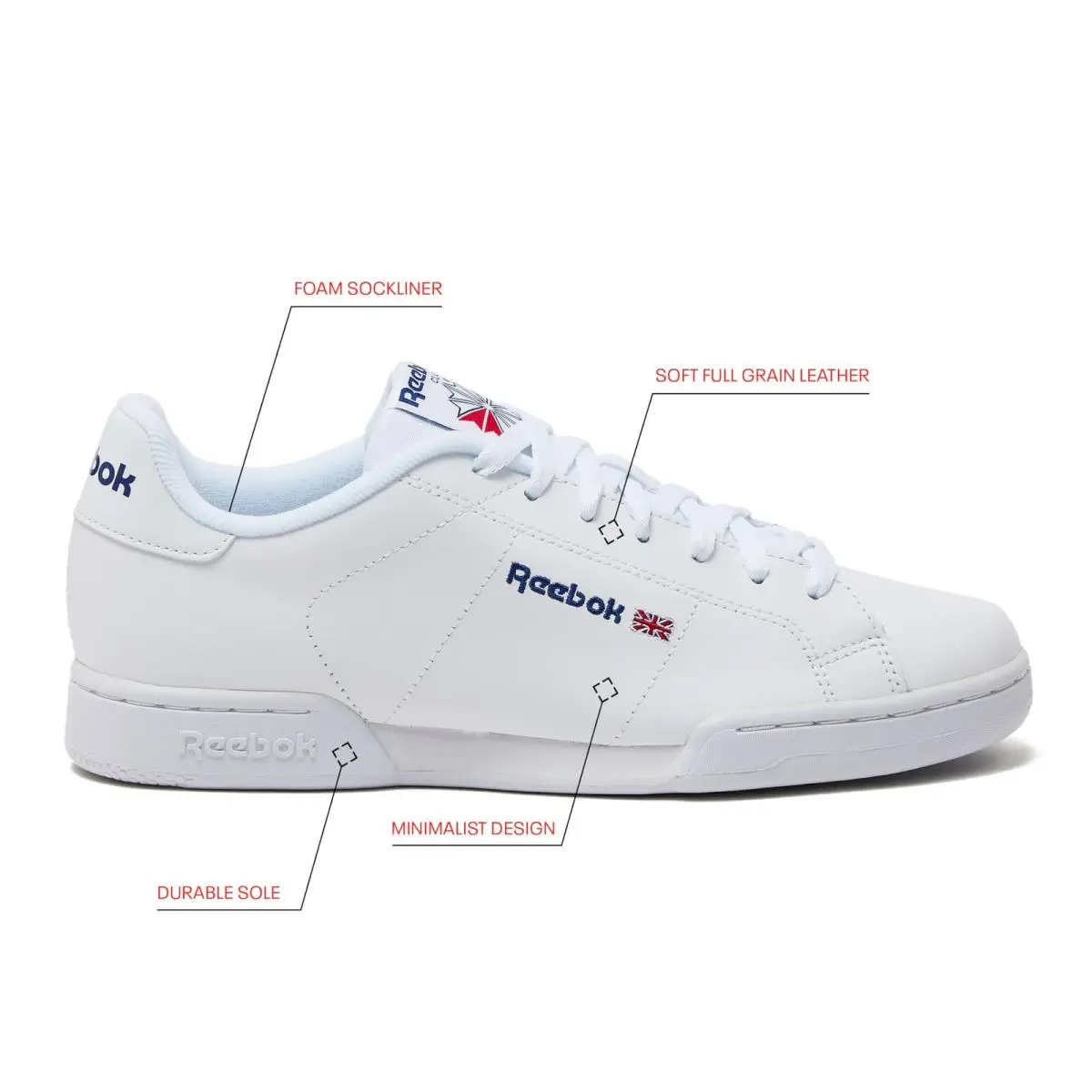 Reebok shoes - Npc Ii - Npc - Npc Ii - White/White (UPC: 889131332637) 0