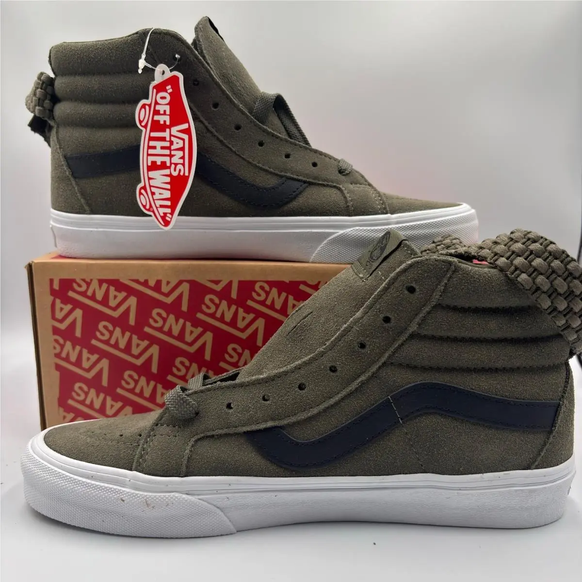 Vans shoes - Vans Sk8-Hi Reissue Macrame - Reissue Macrame - Green 0