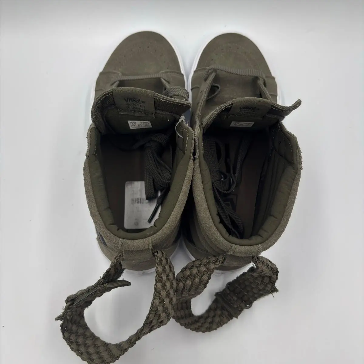 Vans shoes - Vans Sk8-Hi Reissue Macrame - Reissue Macrame - Green 5