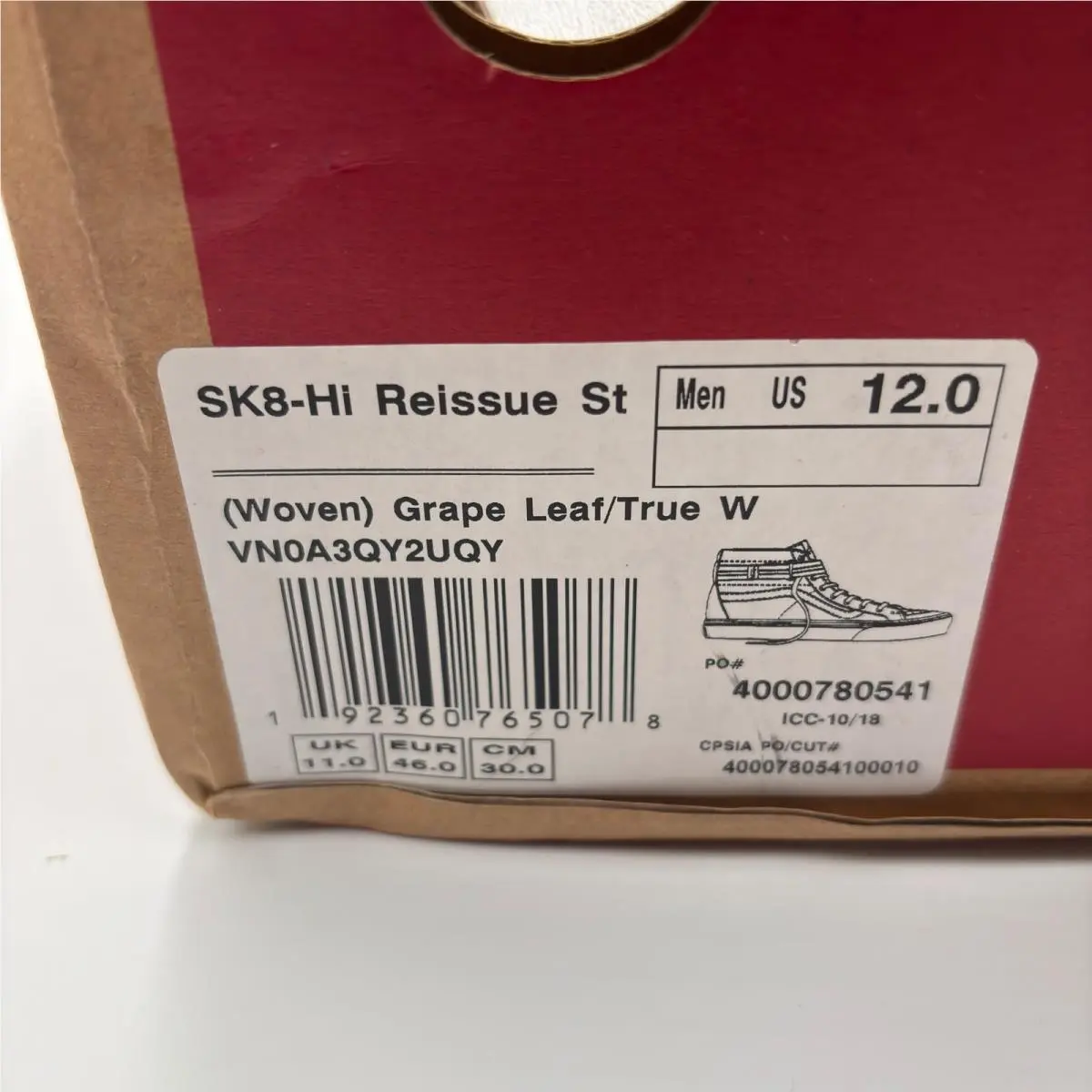 Vans shoes - Vans Sk8-Hi Reissue Macrame - Reissue Macrame - Green 7