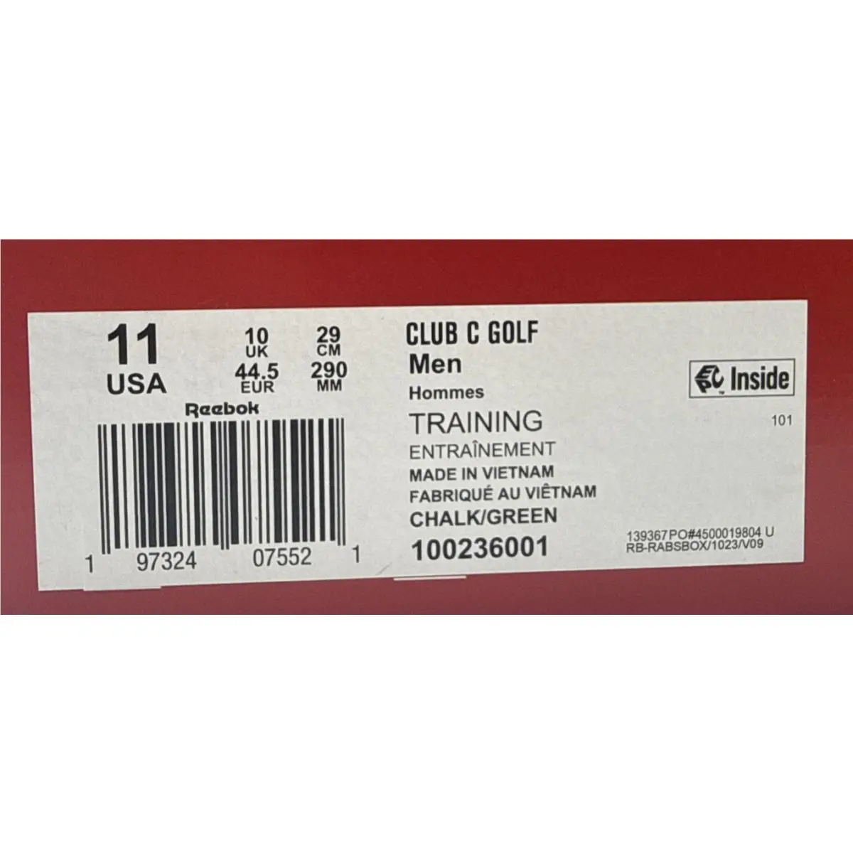 Reebok shoes - 100236001 - 100236001 - Ftwr White/Chalk 8
