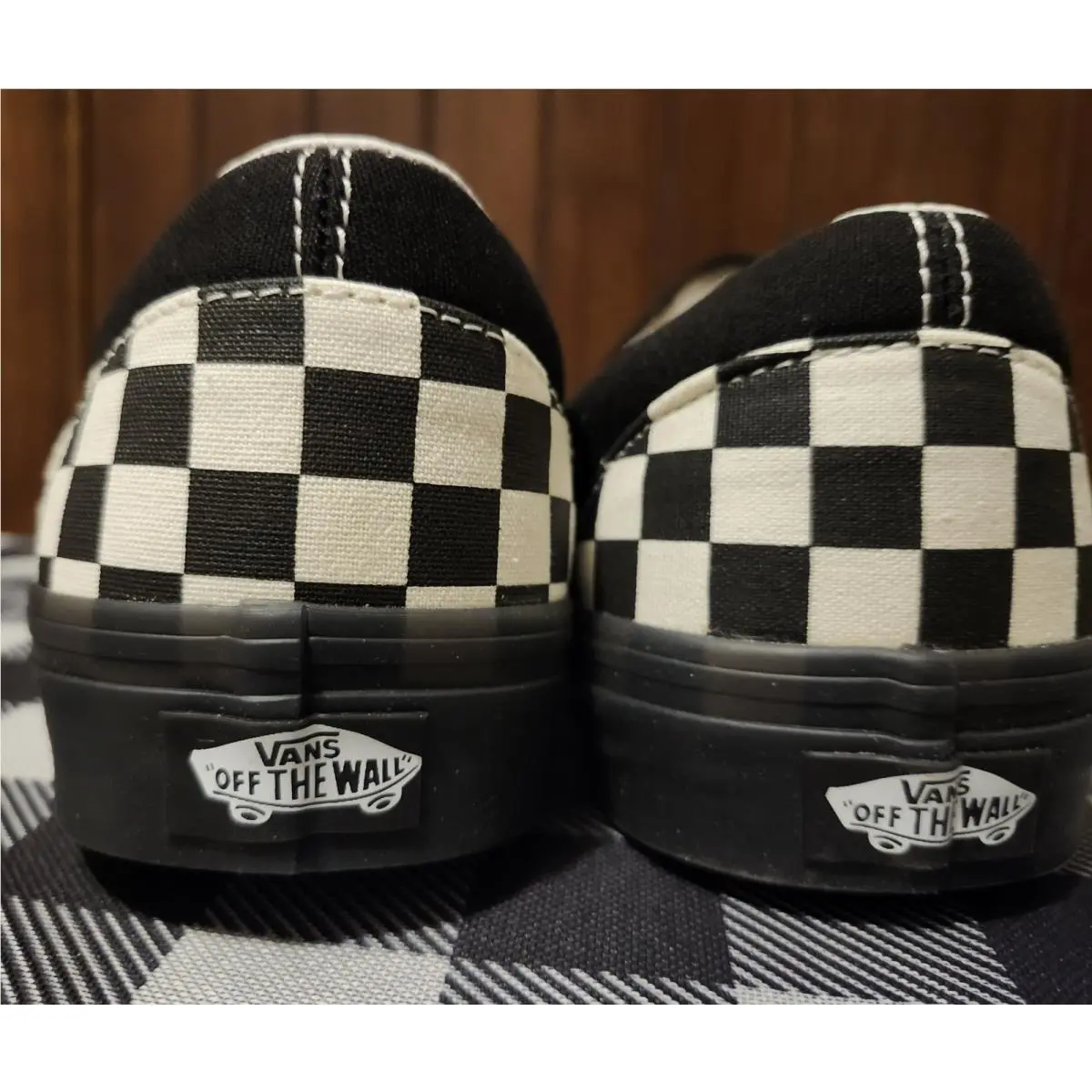 Vans shoes - VANS Classic Slip-On - Classic - VN000D5PYB2 - BLACK/WHITE 14