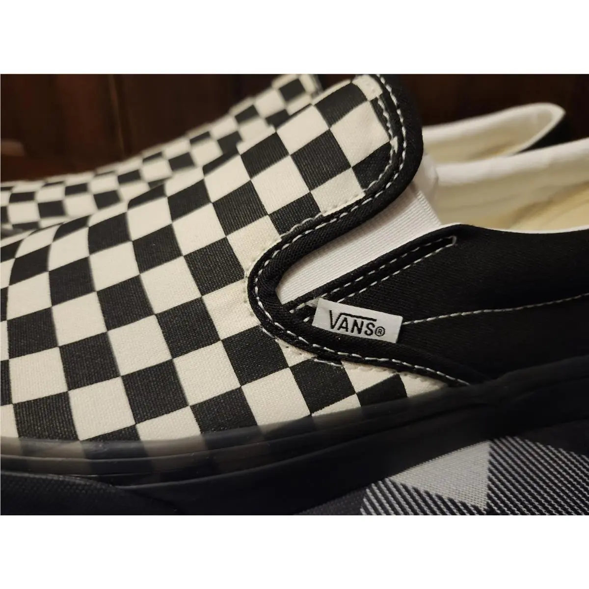 Vans shoes - VANS Classic Slip-On - Classic - VN000D5PYB2 - BLACK/WHITE 16