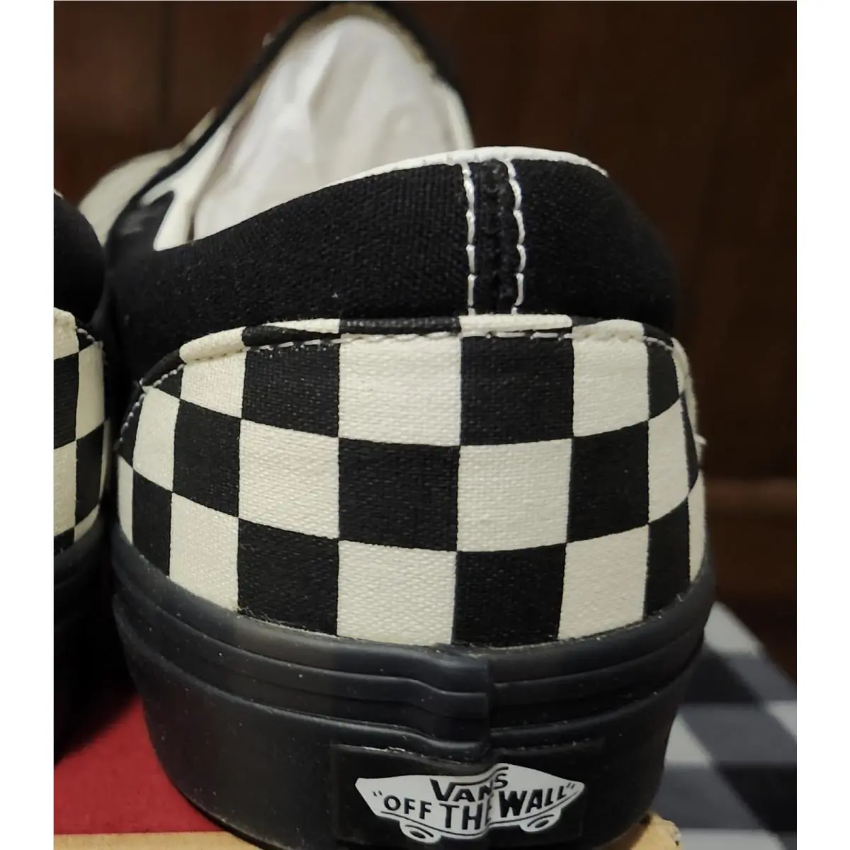 Vans shoes - VANS Classic Slip-On - Classic - VN000D5PYB2 - BLACK/WHITE 17
