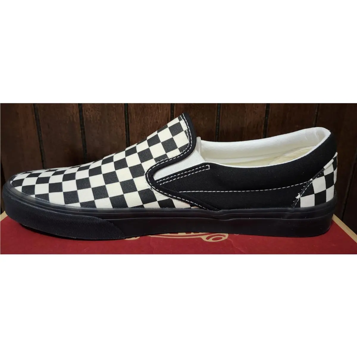 Vans shoes - VANS Classic Slip-On - Classic - VN000D5PYB2 - BLACK/WHITE 2