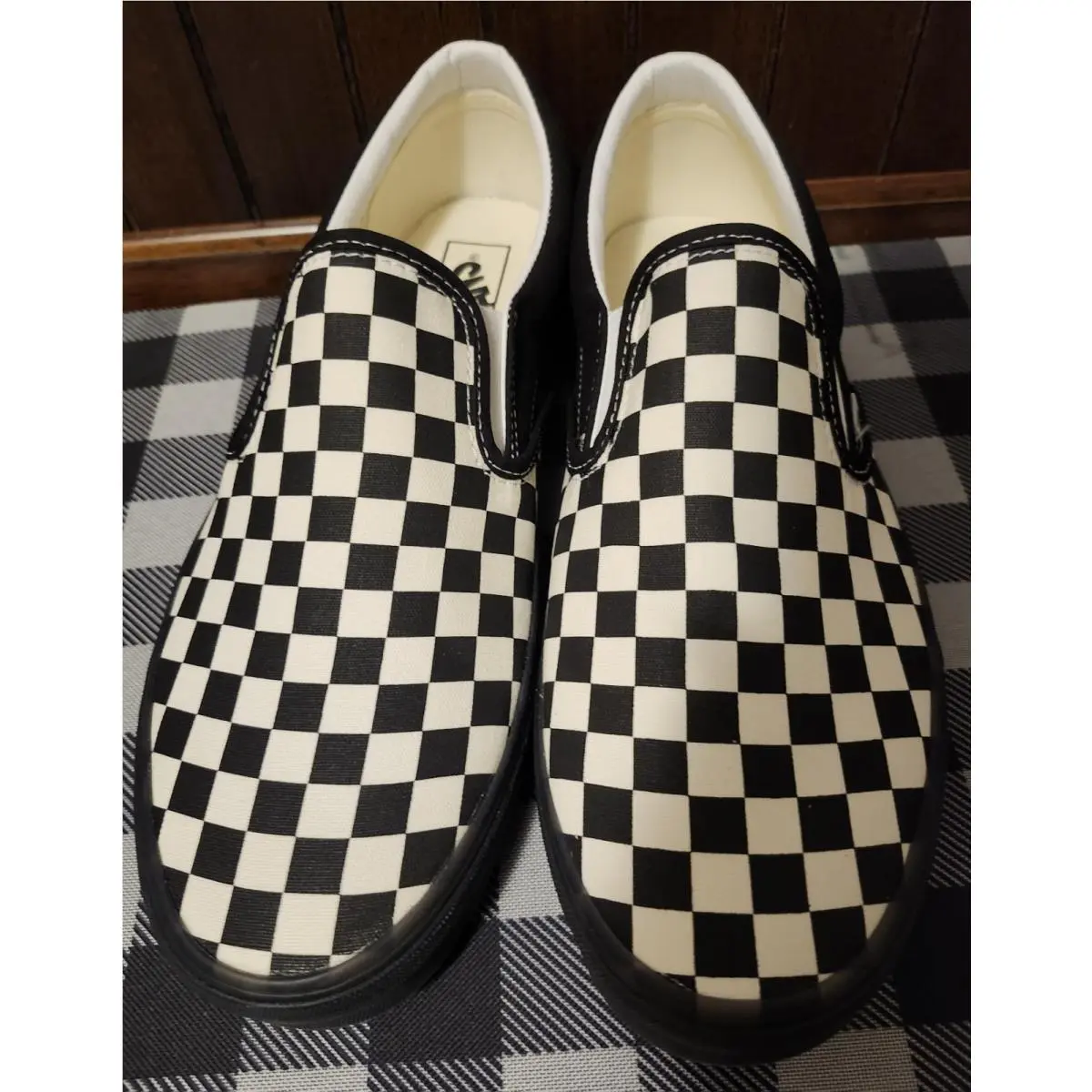 Vans shoes - VANS Classic Slip-On - Classic - VN000D5PYB2 - BLACK/WHITE 4