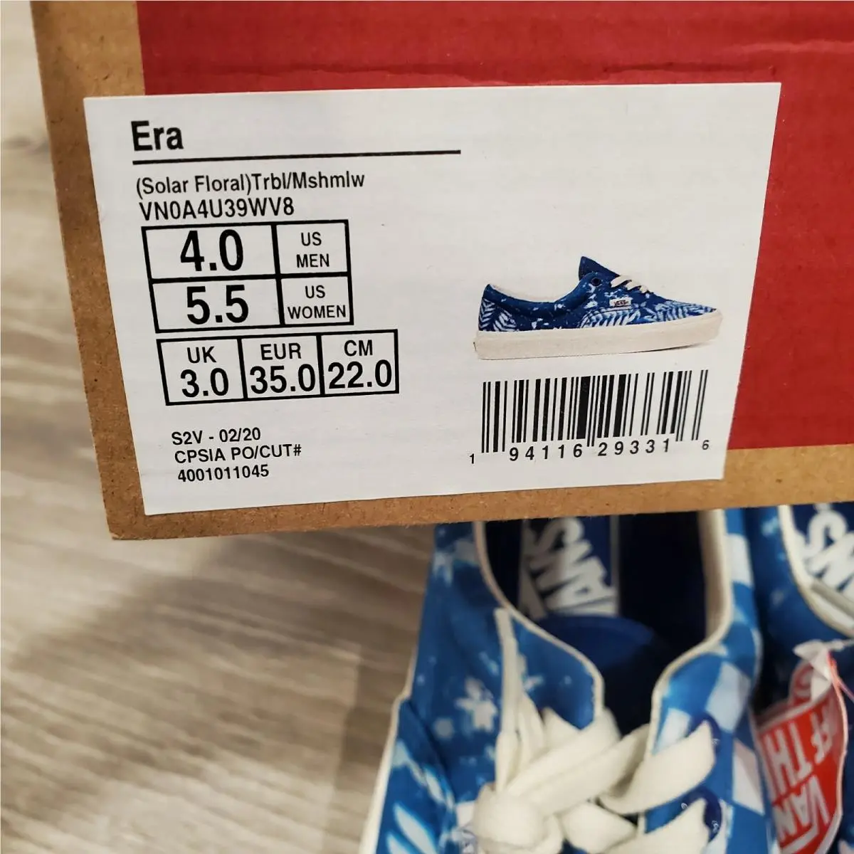Vans shoes - Vans Era Solar - Era Solar - White Blue 3