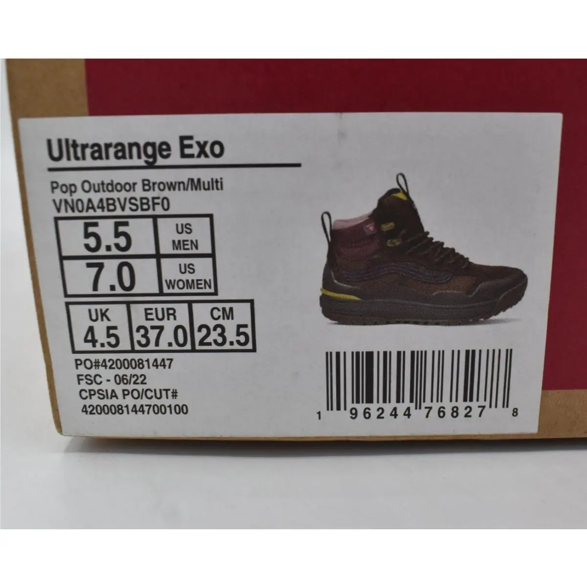 Vans shoes - VANS UltraRange - UltraRange - Multicolor (UPC: 196244768278) 10
