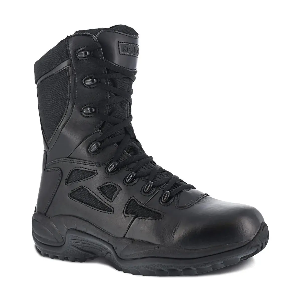 Reebok Duty Men`s Rapid Response Tactical Soft Toe 8 Boot Black - 8.5 Wide