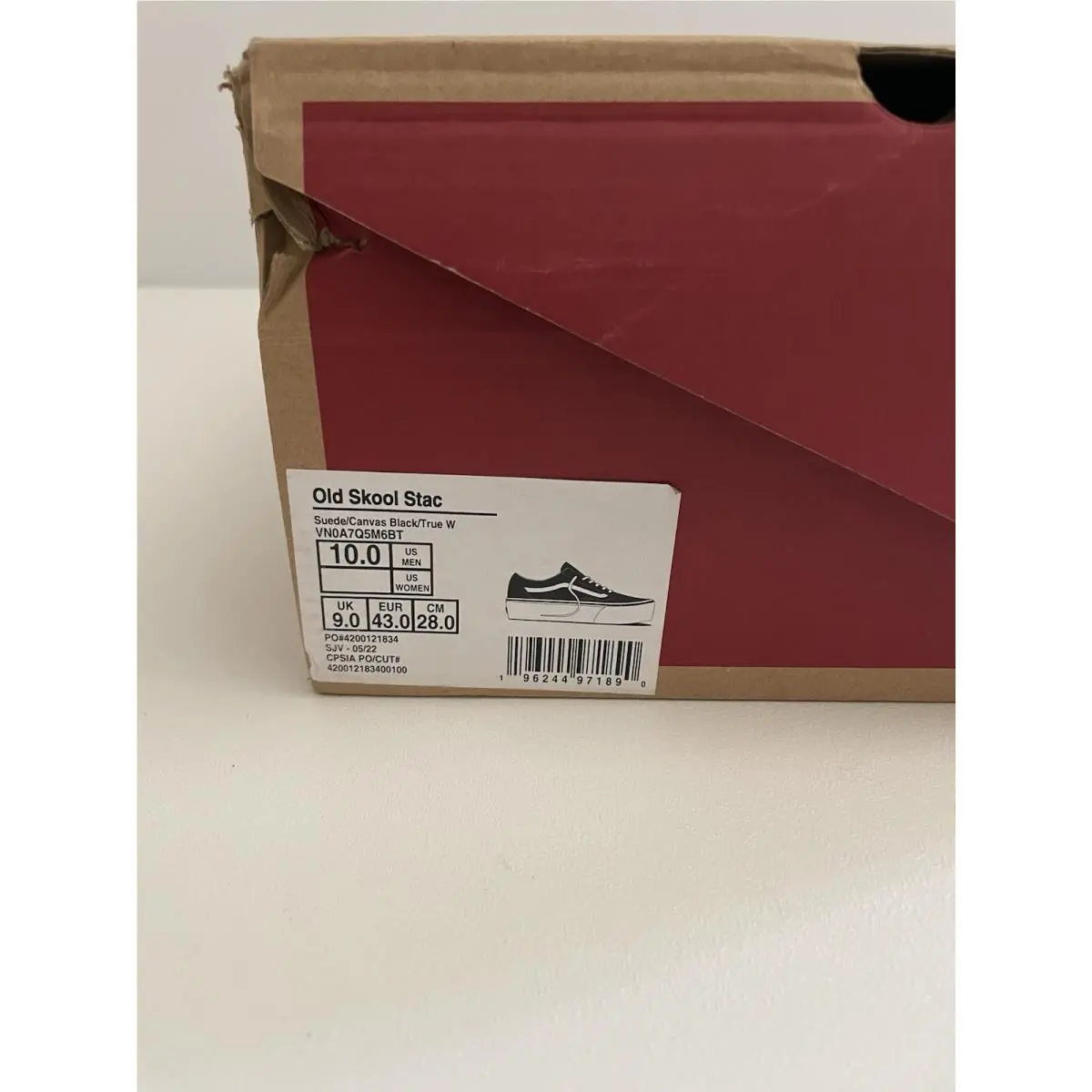 Vans shoes - Old Skool Stac - Old Skool Stac - Black 6