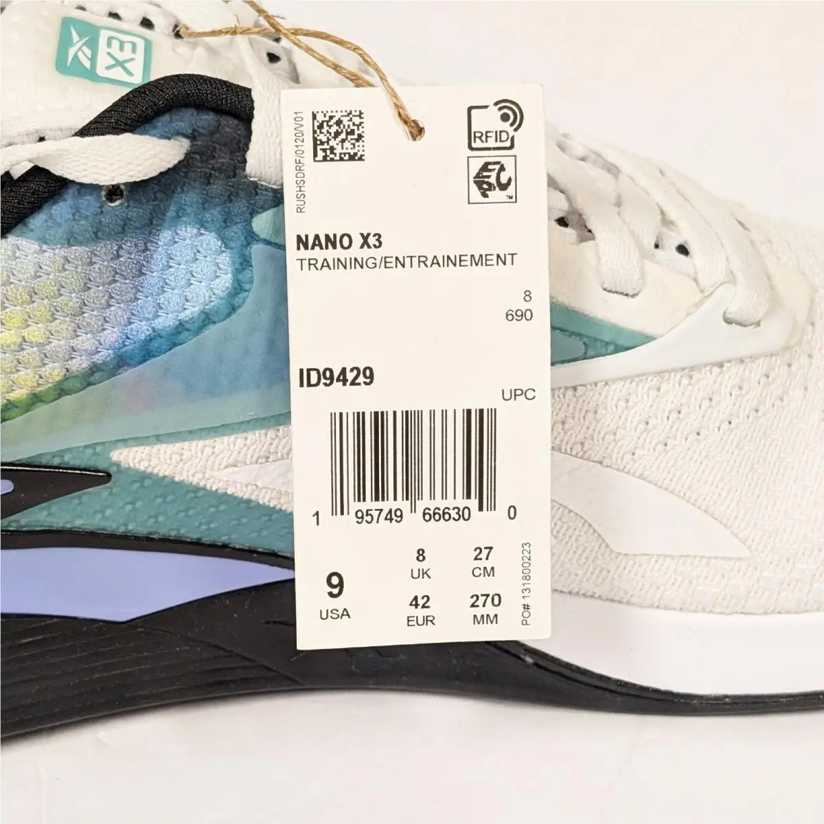 Reebok shoes - Reebok Nano - Nano - ID9429 - White (UPC: 195749666300) 6