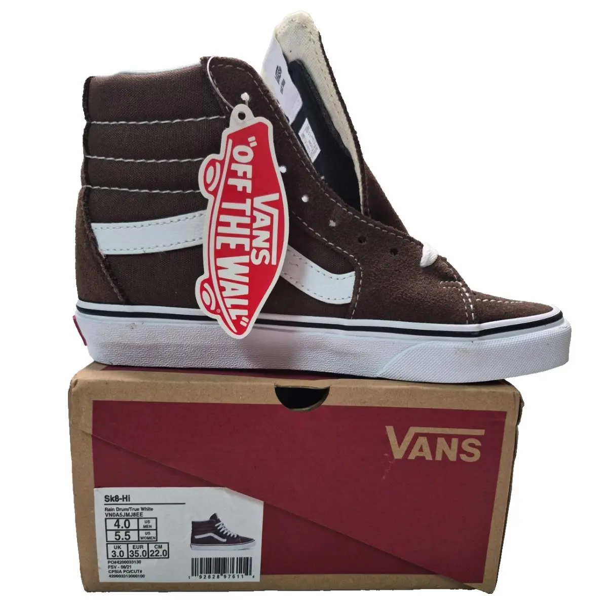 Vans shoes - VANS Sk8-Hi - VN0A5JMJ8EE1 - White (UPC: 192828976114) 2