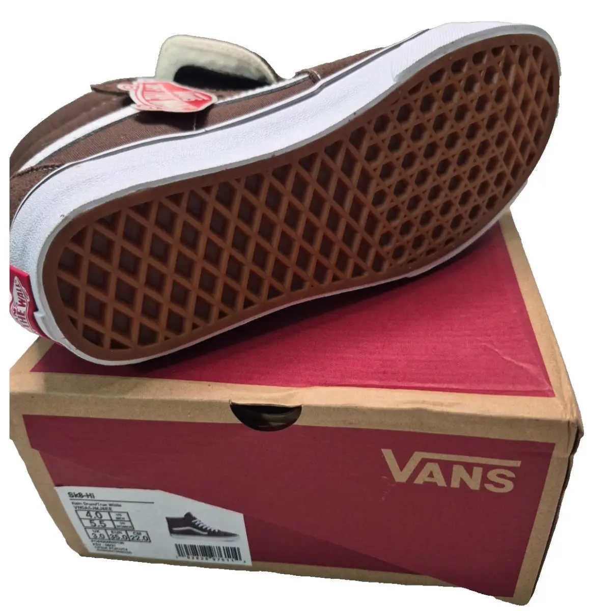 Vans shoes - VANS Sk8-Hi - VN0A5JMJ8EE1 - White (UPC: 192828976114) 4